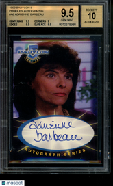 1999 Babylon 5 Autograph Adrienne Barbeau Amanda Carter Limited Auto BGS 9.5/10